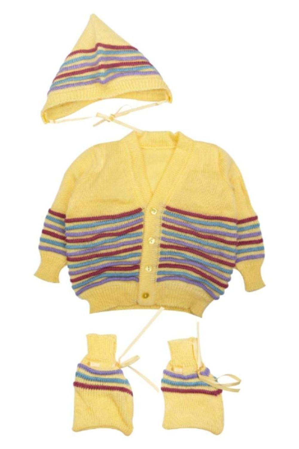 Mee Mee Baby Sweater Sets (Yellow)